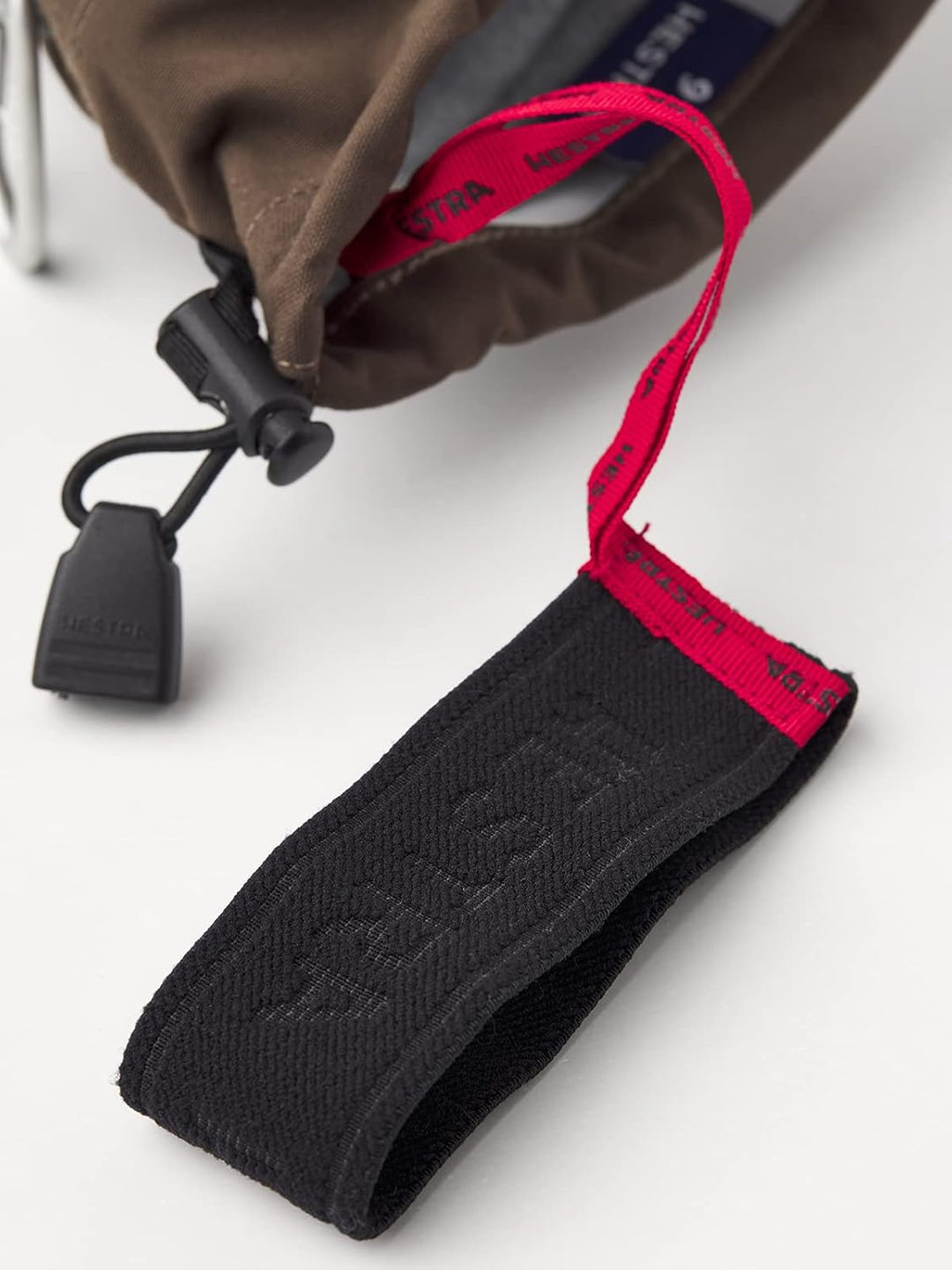 Hestra Heli Ski 5-Finger Handschuhe Skihandschuhe Fingerhandschuhe Damen/Herren - mit Futter, Klettv