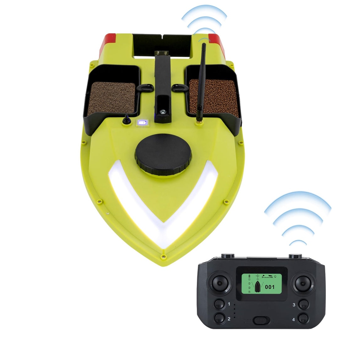 600M GPS Köderboot,GPS Köderboot,Karpfenangeln Fischfinder Boot,Akustischer Tiefenfinder LCD Fischfi