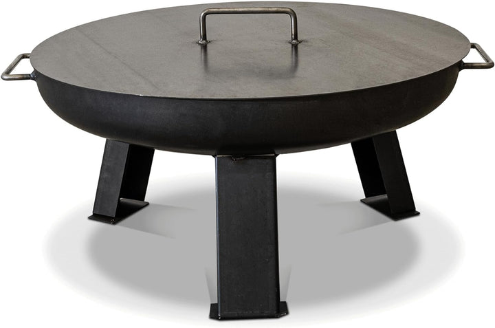 SOUK ONE Deckel für Feuerschale Ø 80 cm - Feuerstelle Deckel für den Garten, Deckel für Feuerschalen