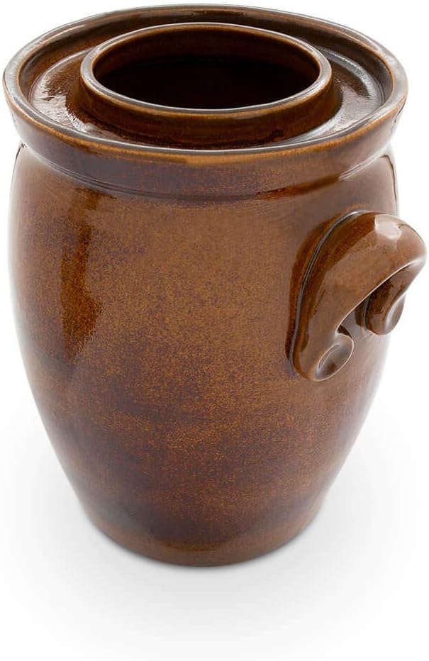 K&K Keramik Gärtopf-Set 10 Liter [Form 2], 10 Liter