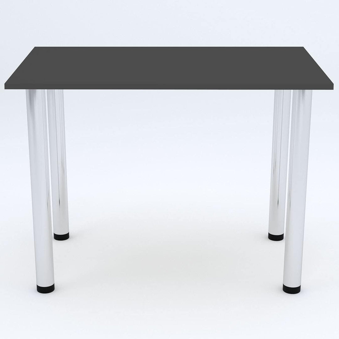 mikon 70x40 | Esszimmertisch - Esstisch - Tisch mit Chrombeinen - Küchentisch - Bürotisch | ANTHRAZI