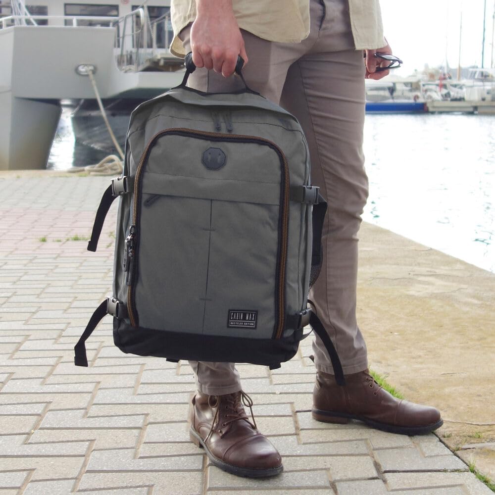 Cabin Max Metz 55x40x20 Reiserucksack Handgepäck Flugzeug Carry-On Rucksack (Handgepäck 55x40x20cm 4
