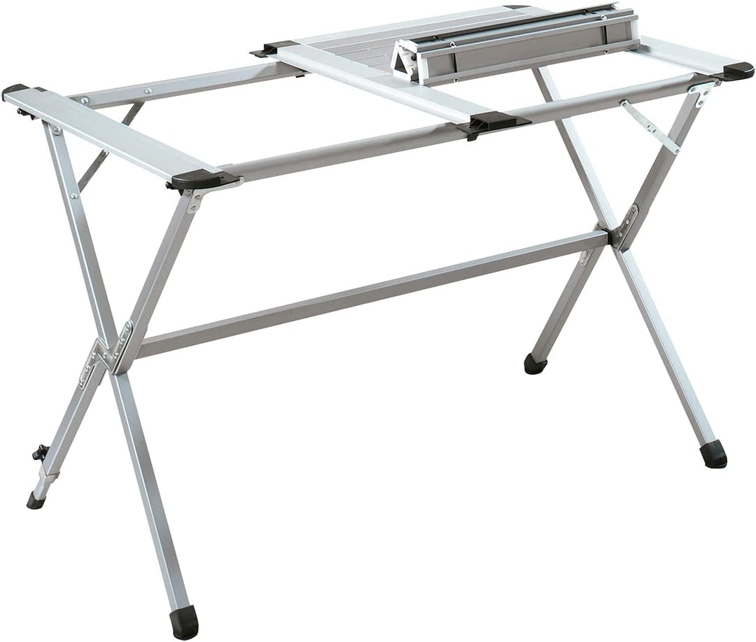 BERGER Nera Klapptisch 115 x 75 cm | Klappbarer Campingtisch mit rollbarer Tischplatte | Wetterfeste