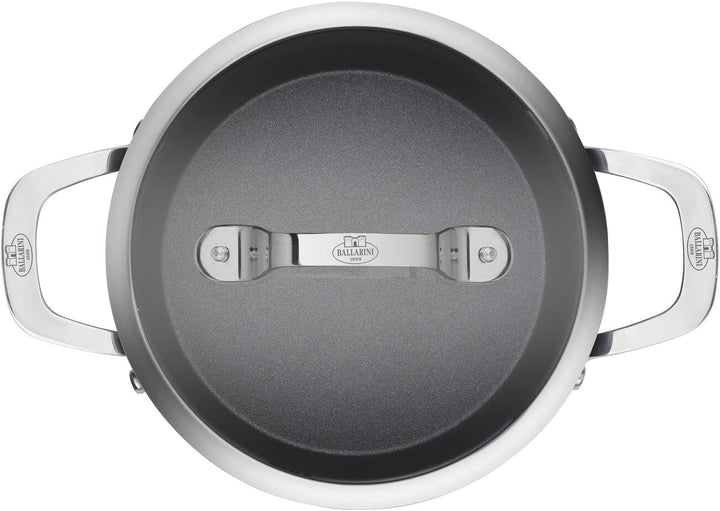 BALLARINI Alba Pot with lid Titanium 2.7 L ALBG2LD.20D