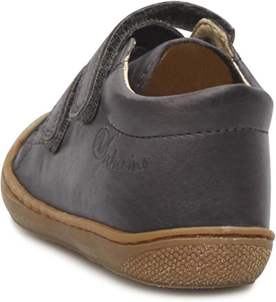 Naturino Cocoon VL-Lauflernschuhe aus Nappaleder-Anthrazit 17 EU Anthrazit, 17 EU Anthrazit