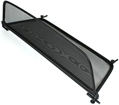 GermanTuningParts Windschott für Volkswagen Beetle ab 2013 - Klappbar - mit Schnellverschluss – Schw