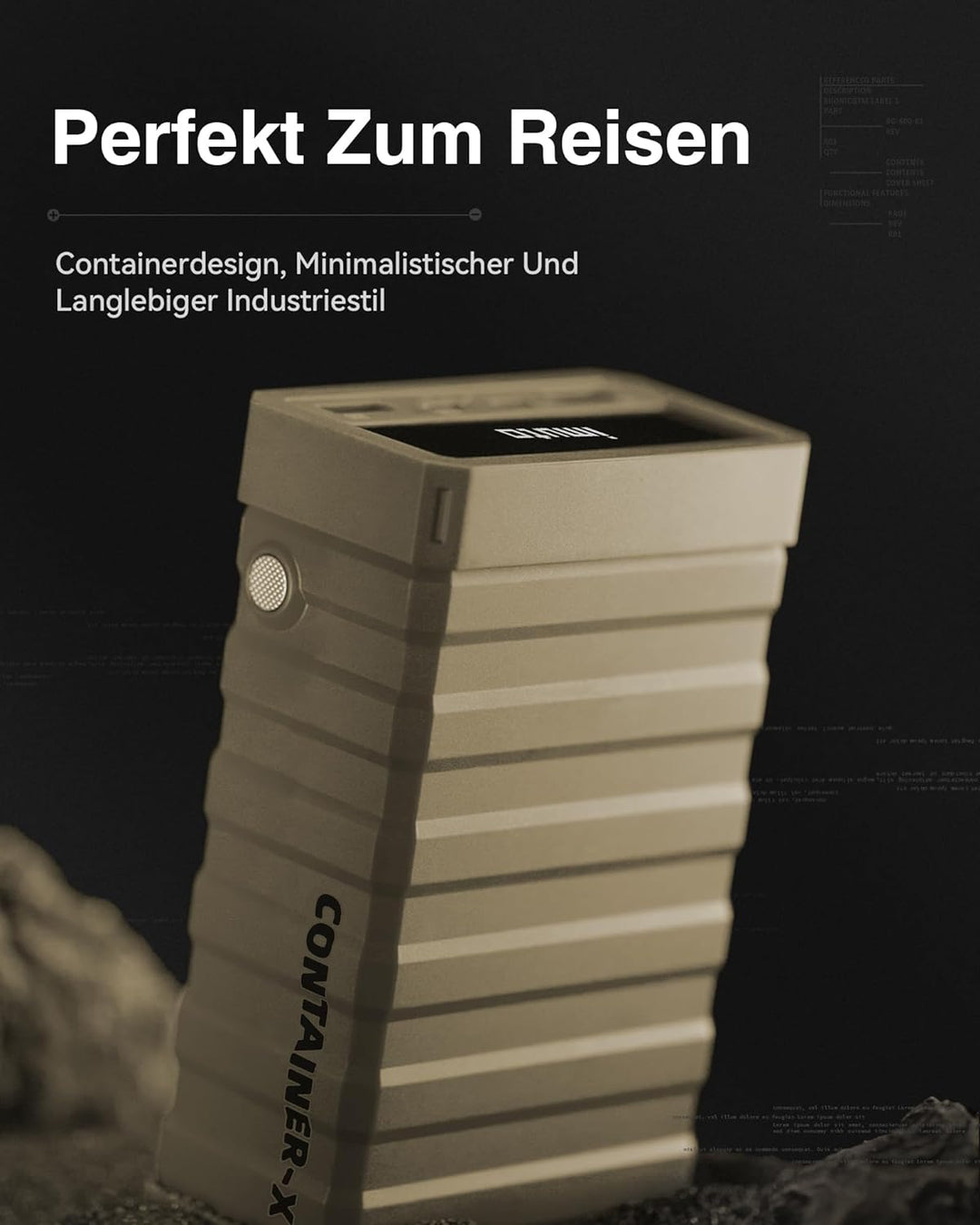 imuto Powerbank USB C 𝟏𝟎𝟎𝐖, 26800mah Power Bank Schnellladefunktion PD3.0, QC3.0 Externer Handy-Akku