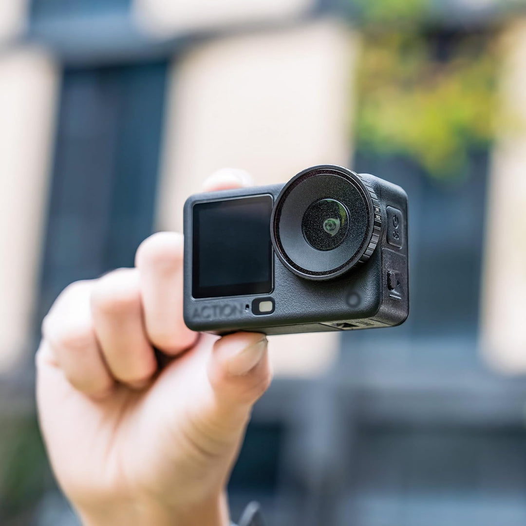 JJC Osmo Action 6 Black Mist 1/2 Filter,Black Diffusion Filter für DJI Osmo Action 6 mit Filteretui
