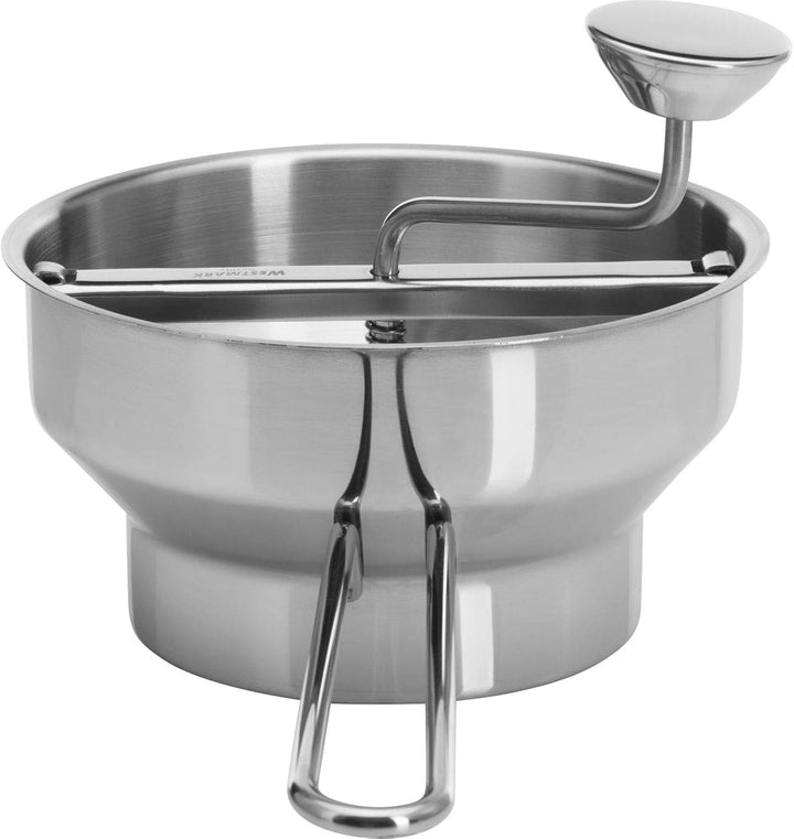 Westmark Passiermaschine/Passiersieb/Passe-vite mit 3 Lochscheiben, Rostfreier Edelstahl, Finoletta,