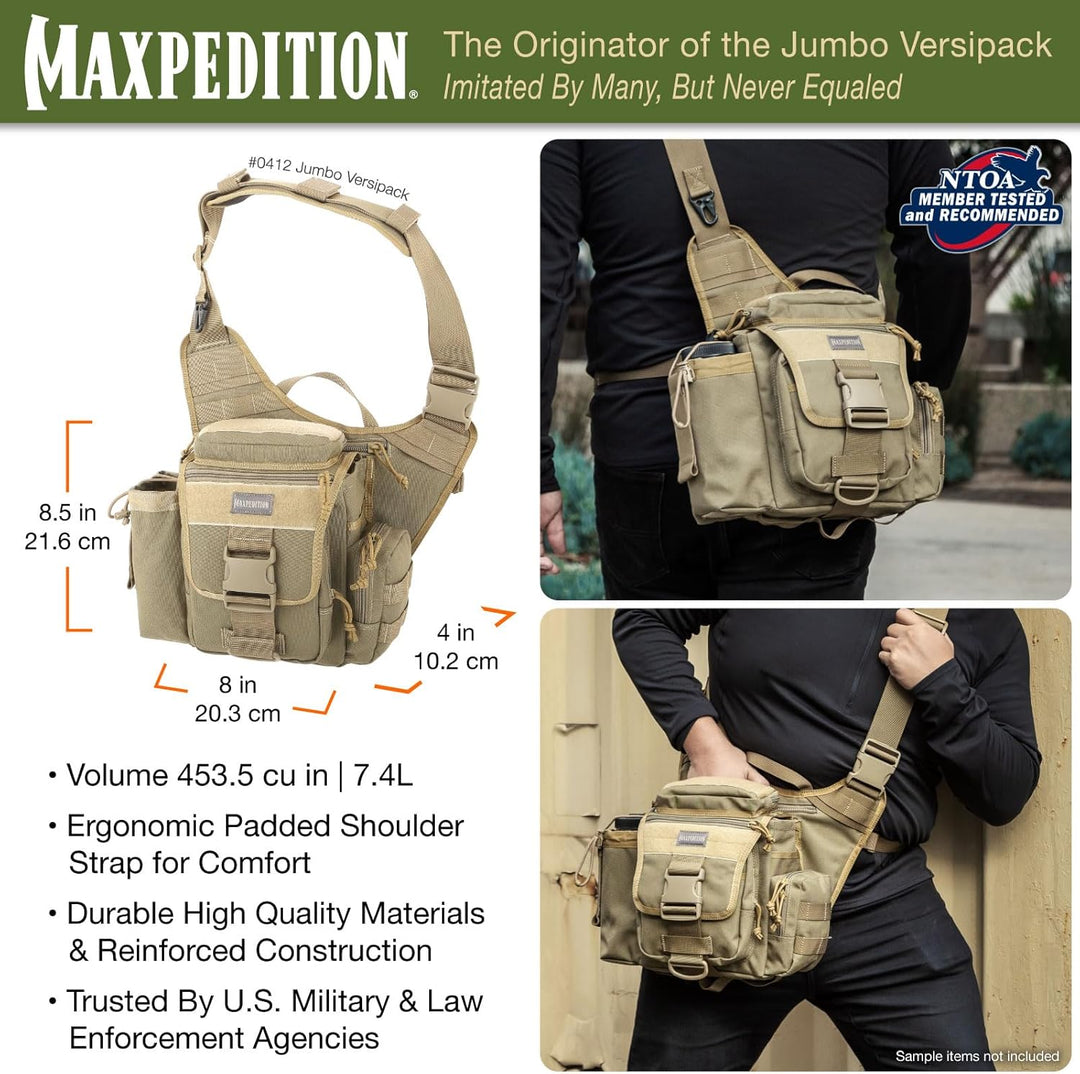 Maxpedition Versipack Jumbo Khaki, Khaki