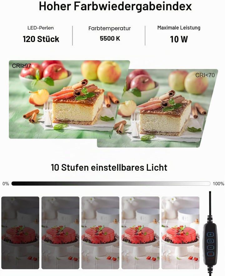 PULUZ 30cm fotostudio Light Box Faltbarer Mini produktfotografie fotobox mit weichem lichttuch &amp; 6 P