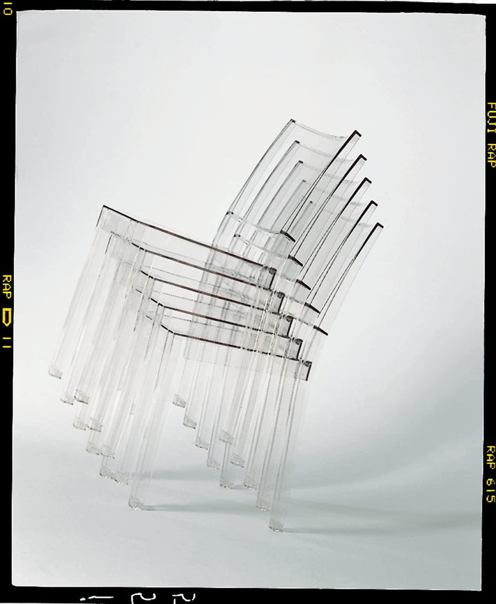 Kartell La Marie, 2er Set Stühle, Transparent Cristallo, Cristallo