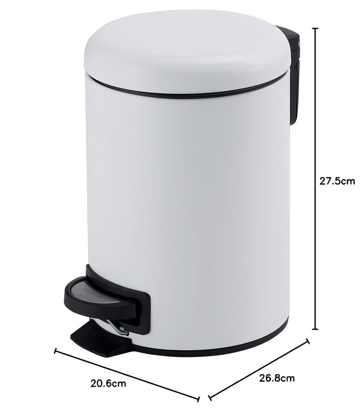 Gedy Papierkorb Grande weiss, Grande Weiss