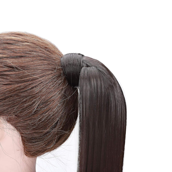 SEGO 81cm Ponytail Clip in Pferdeschwanz Extension Lang Haarteil Haarverlängerung Zopf Hair Piece Gl