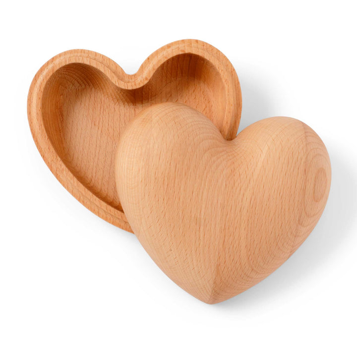 Spring Copenhagen HEART BOWL | Herz DOSE aus Holz | Mencke & Vagnby