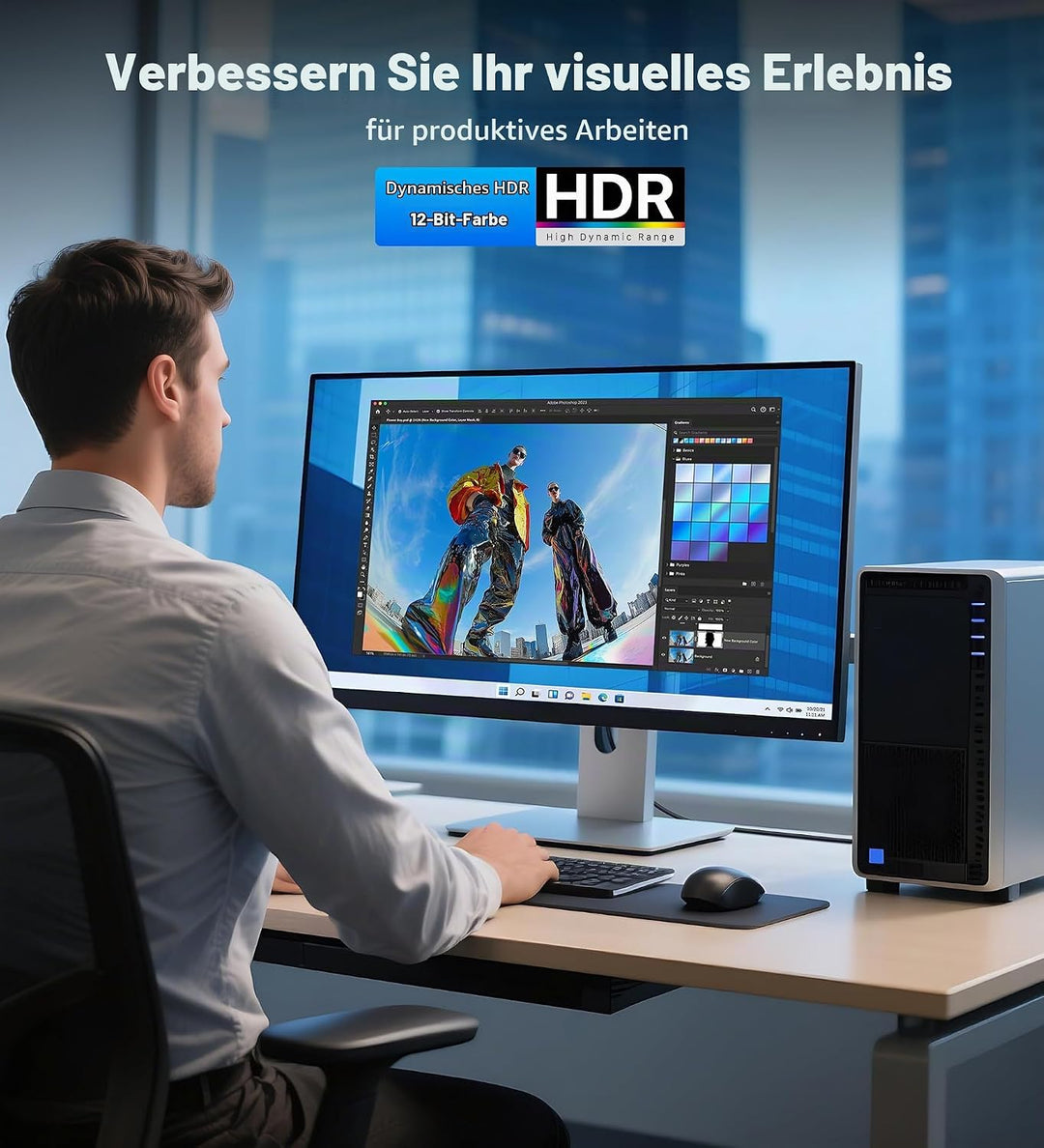 Cable Matters [VESA-zertifiziert] Matters 54 Gbps DisplayPort 2.1 Kabel 3 m, DP54 Kabel mit 8K 165 H