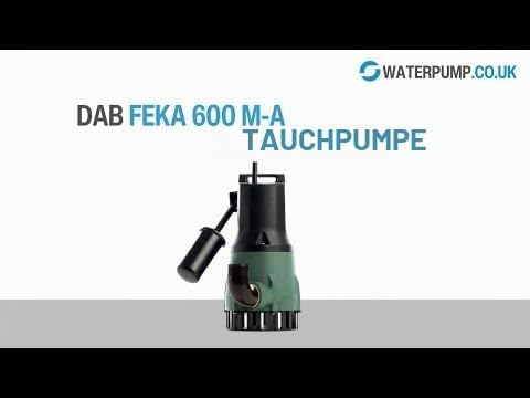 DAB FEKA 600 MA 0,70 HP Abwasserpumpe mit Feststoffen