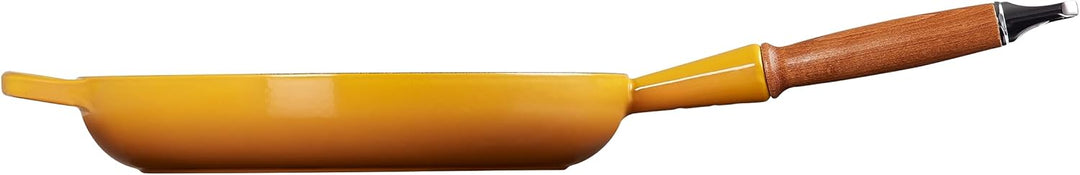 LE CREUSET Signature gusseiserne Bratpfanne mit Holzgriff 28 cm, Nectar, 20258286720422 Nectar 28 cm