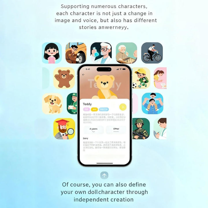 Interactive Programmable Robot Toy - Smart RC Learning Companion for Kids Adults | Large AI Inspired