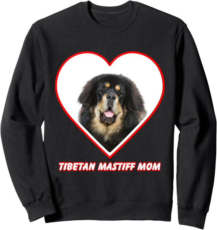 Tibetan Mastiff Dog Mom Sweatshirt