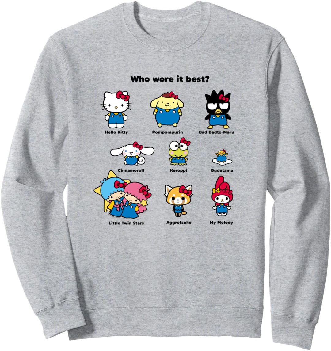 Hello Kitty Sanrio süsse Freunde Fashion Japan Sweatshirt