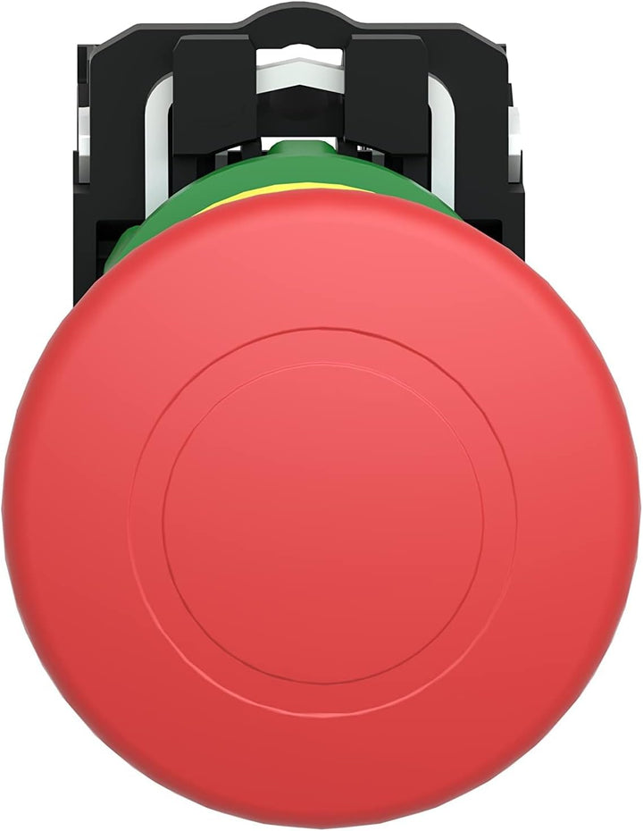 Schneider Electric - Harmony, Pilzdrucktaster NOT-AUS, rastend, Drehentriegelung, 2Ö, XB5AS8444 Kuns