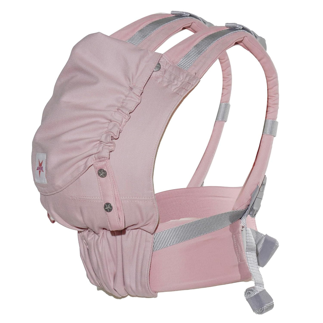 KOKADI Babytrage Flip Just (Babysize) – Ergonomisch, sicher & anpassbar, handgefertigt aus 100% Bio-