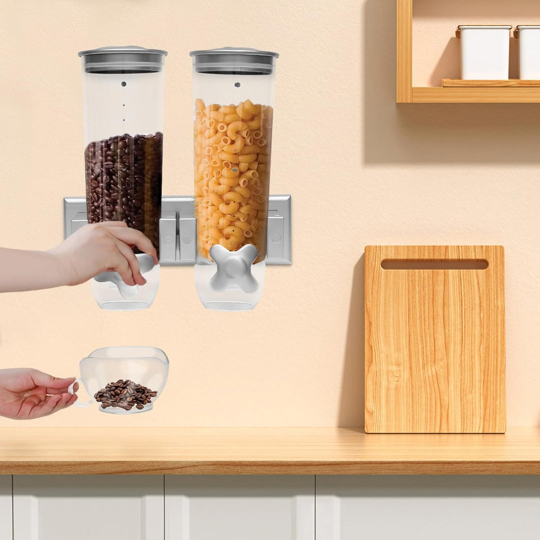 3L Müslispender Cerealienspender, Kunststoff Food Dispenser Cereal Containers, Cerealienspender Snac