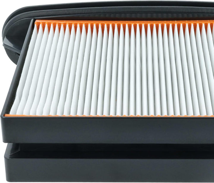 vhbw 2x Flachfaltenfilter F8 kompatibel mit Bosch GAS 25 L SFC, 50, 25, 50 M Industriestaubsauger Na