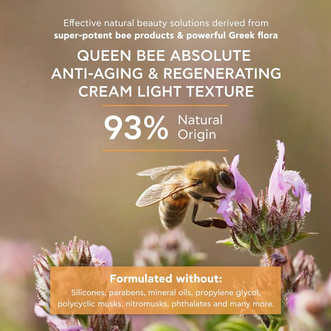 APIVITA Queen Bee Absolute Anti-Aging & Regenerating Cream Light Texture, 50 ml 47.91 g (1 erPack),