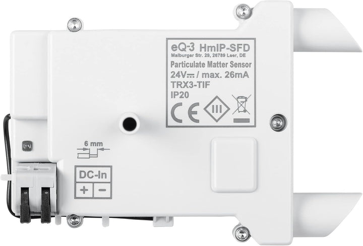 Plus - HmIP-SFD Feinstaubsensor, Fertiggerät in ABOX Gehäuse - geeignet für das Smarthome-System Hom
