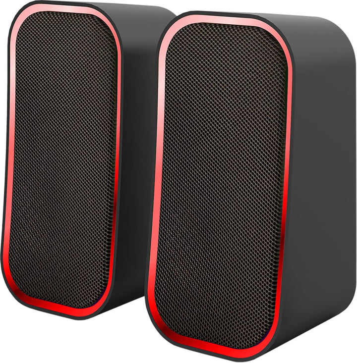 Speedlink Token Gaming PC Lautsprecher Bluetooth - RGB Gaming Lautsprecher, 3,5mm AUX Klinke oder Bl