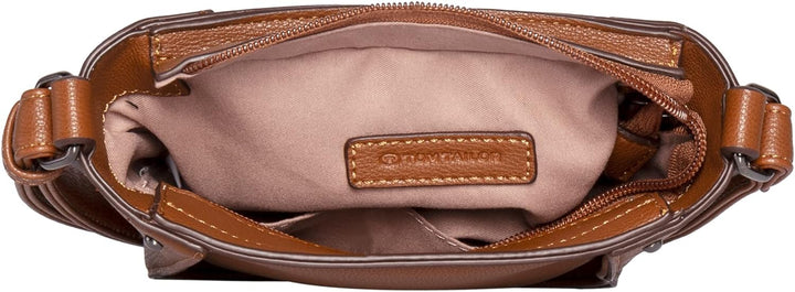 TOM TAILOR Damen Jacky Umhängetasche, 20x5x16 Cognac, Cognac