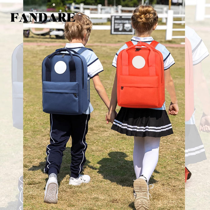FANDARE Kinderrucksack Schulranzen Schultaschen Jungen Mädchen Schulrucksack 3-6 Klassen Kinder Schu