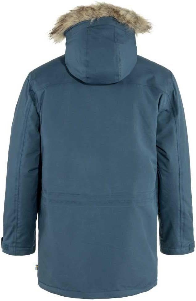FJALLRAVEN Herren Nuuk Parka M parka XL Bergblau, XL Bergblau