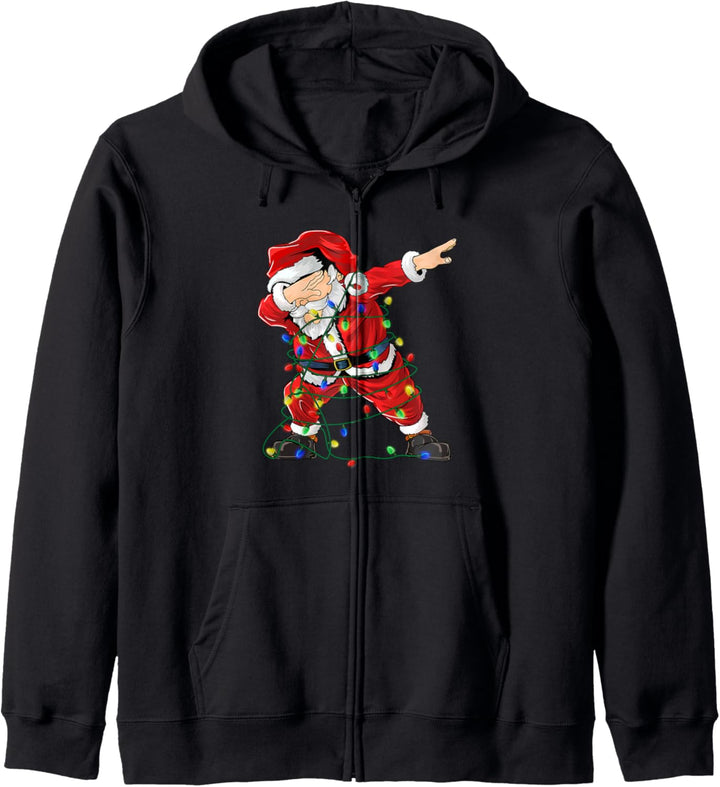 Weihnachten Dabbing Weihnachtsmann Jungs Xmas Weihnachts Kapuzenjacke