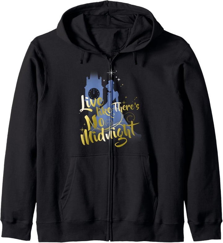 Disney Cinderella Live Like There's No Midnight Silhouette Kapuzenjacke