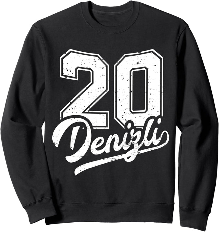 Denizli 20 Memleket Türkiye Heimat Stadt Türkei Denizli Sweatshirt