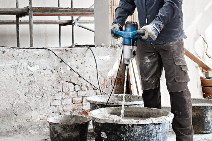 Bosch Professional Rührwerk GRW 140 (Leistung 1400 W, 2 Gänge, mit elektronischem Sanftanlauf)