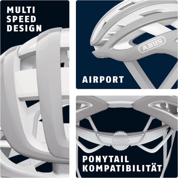 ABUS AirBreaker Racing Bike Helmet - High-End Bike Helmet for Professional Cycling - Unisex, for Men