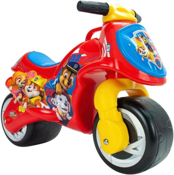 INJUSA - Moto Laufrad Neox Paw Patrol, Ride on für Kinder von 18 bis 36 Monaten, mit breite Kunststo