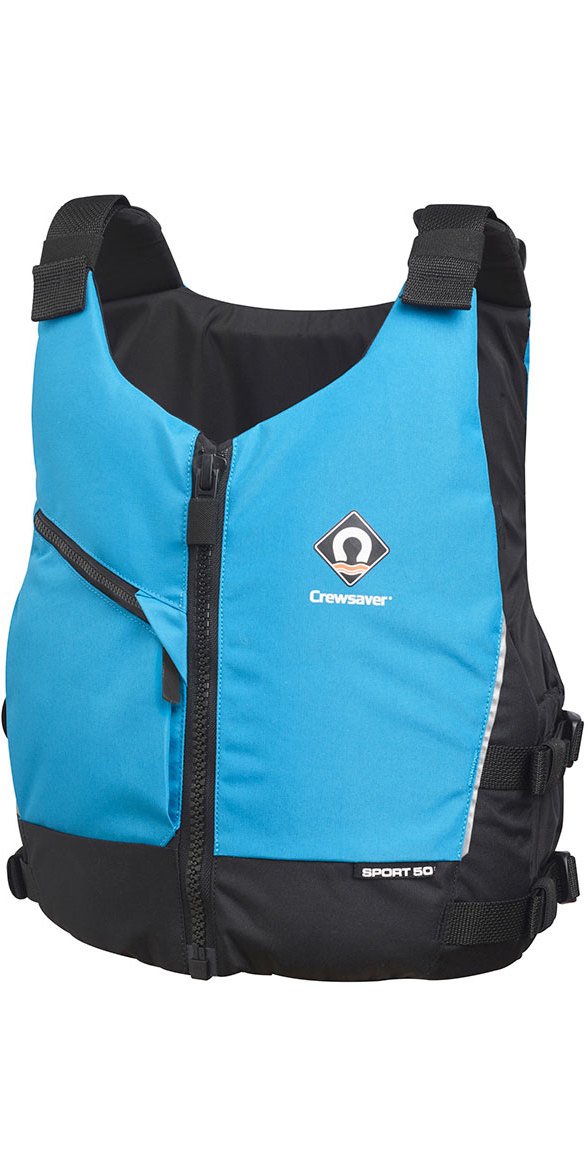 Crewsaver Boating and Sailing - Sport 50N Kayak Dinghy PFD Buoyancy Aid for Watersports Blue - Unise