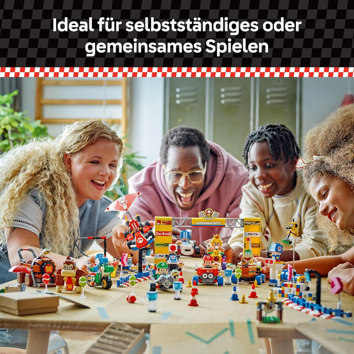 LEGO Super Mario: Mario Kart – Standard-Kart, Nintendo Sammlerstück, Geschenk für Kinder, lässt Jung