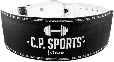 C.P.Sports Gewichthebergürtel Leder extra breit |Ideal für Bodybuilding, Fitness und Krafttraining |