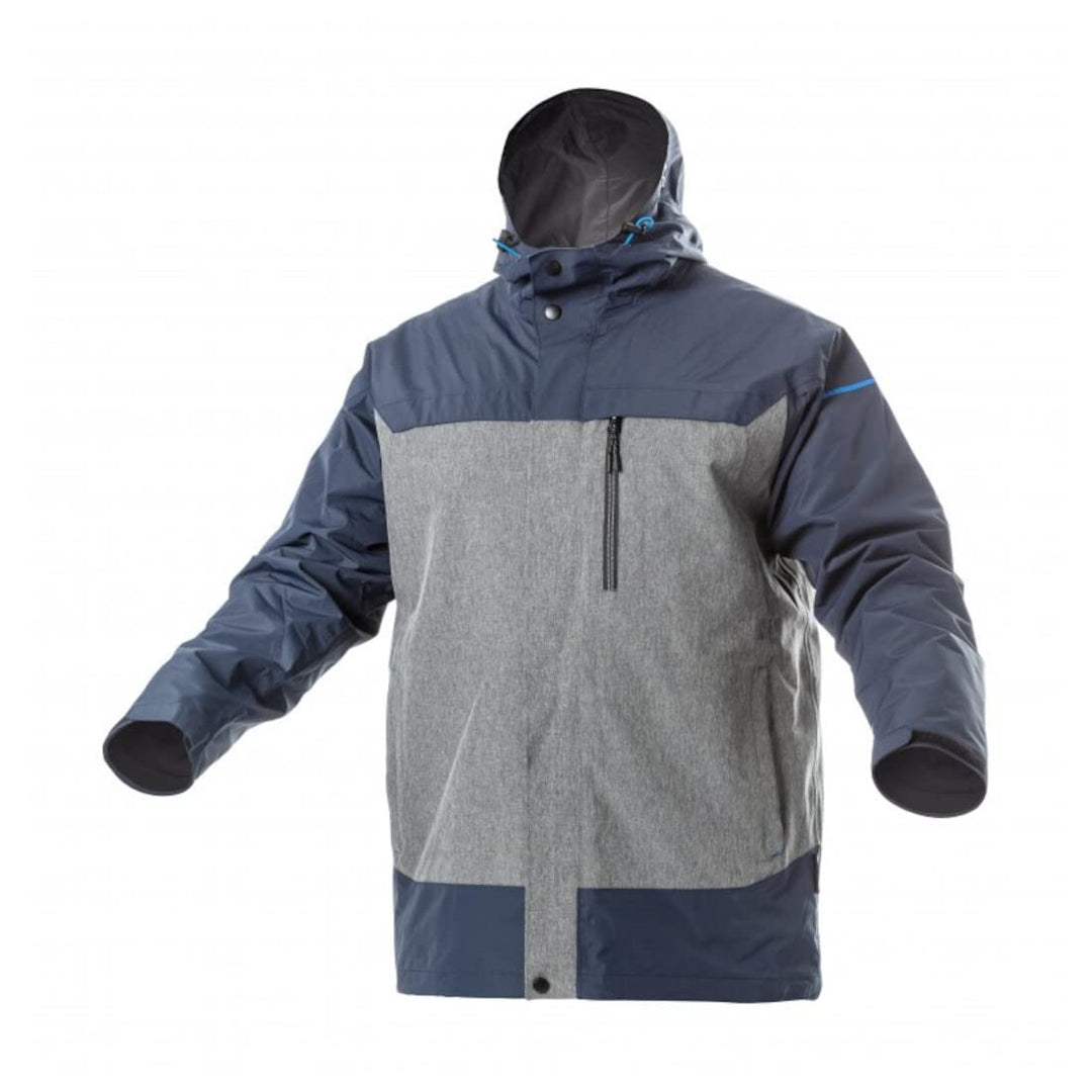 Högert Herren Regenjacke mit Reflexelementen XXL