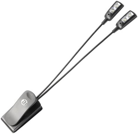 10 Stück ADAM HALL SLED2PRO SLED 2 Pro LED-Notenpultleuchte (4x Leuchtdioden, 2x Schwanenhälse) Flex