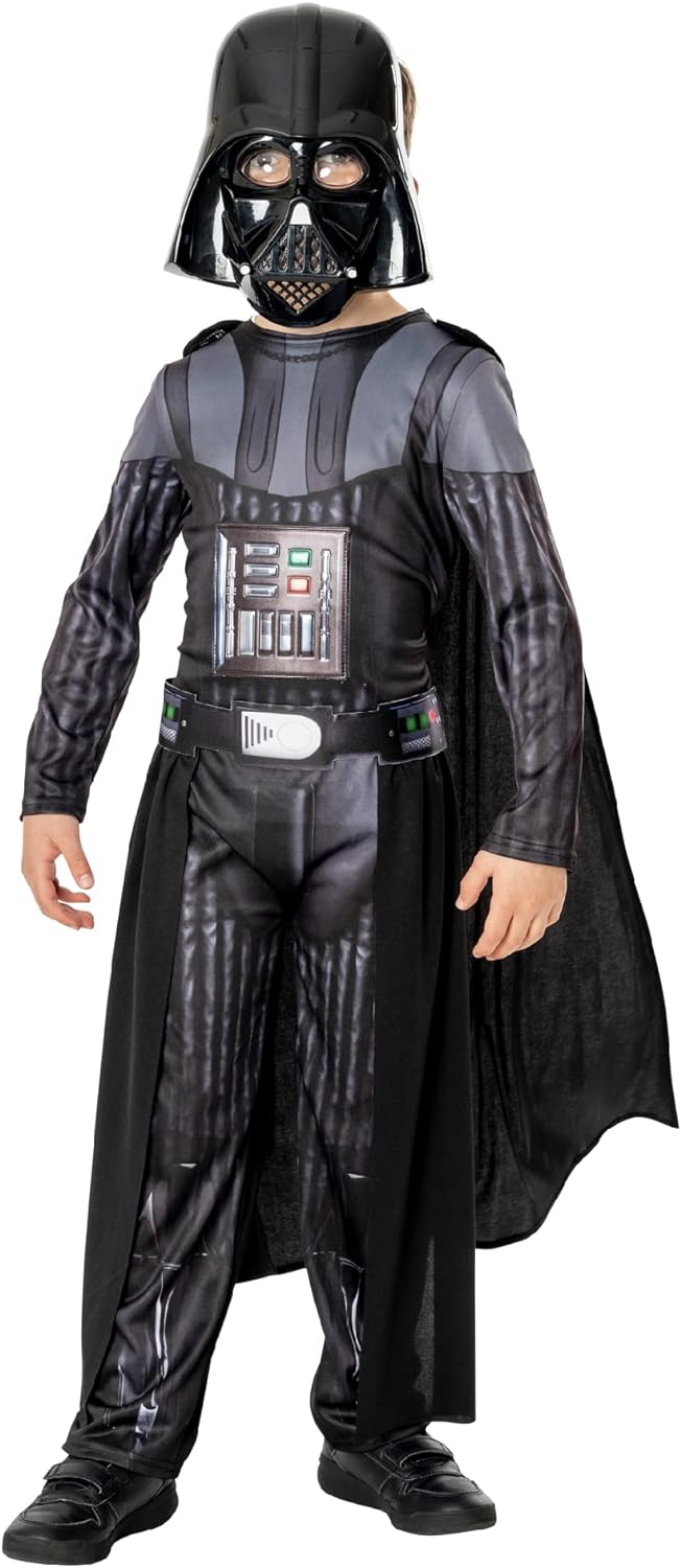 Rubie's 3014805-6 Darth Vader Kenobi Deluxe Kinderkostüm, Jungen, wie abgebildet, M, M