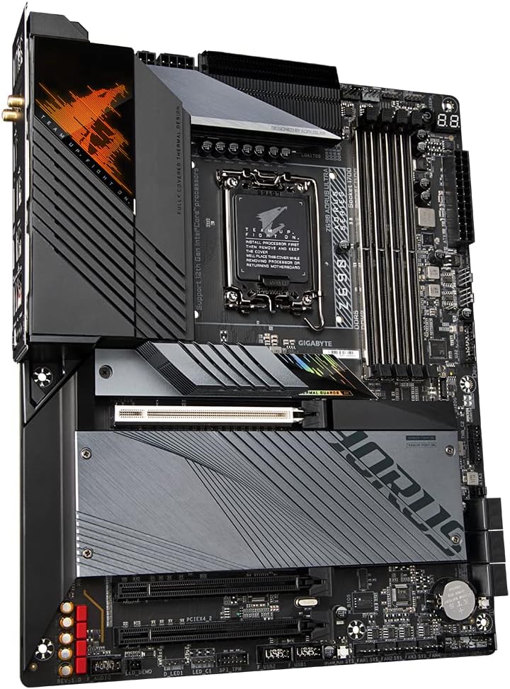 Gigabyte Z690 AORUS ULTRA ATX Motherboard - Supports 12th Gen Intel Core Processors (LGA 1700), 16+1
