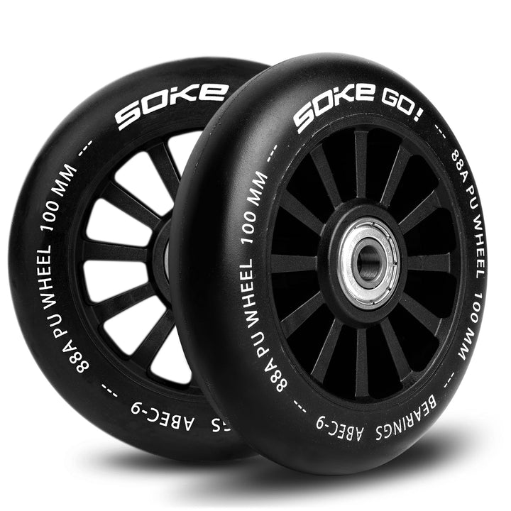 SOKE Griffe Für Scooter Lenkerendstücke für Roller - Stunt Scooter Fahrrad Griffe Grips Lenkergriffe