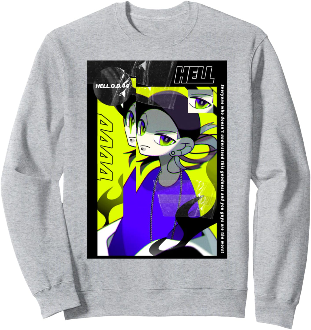 NAR-T-0007-HELL EYE Sweatshirt